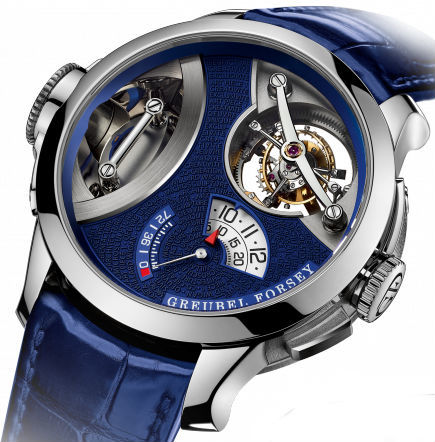 Review Replica Greubel Forsey Quantieme Perpetuel Art Piece 1 Platinum watch - Click Image to Close